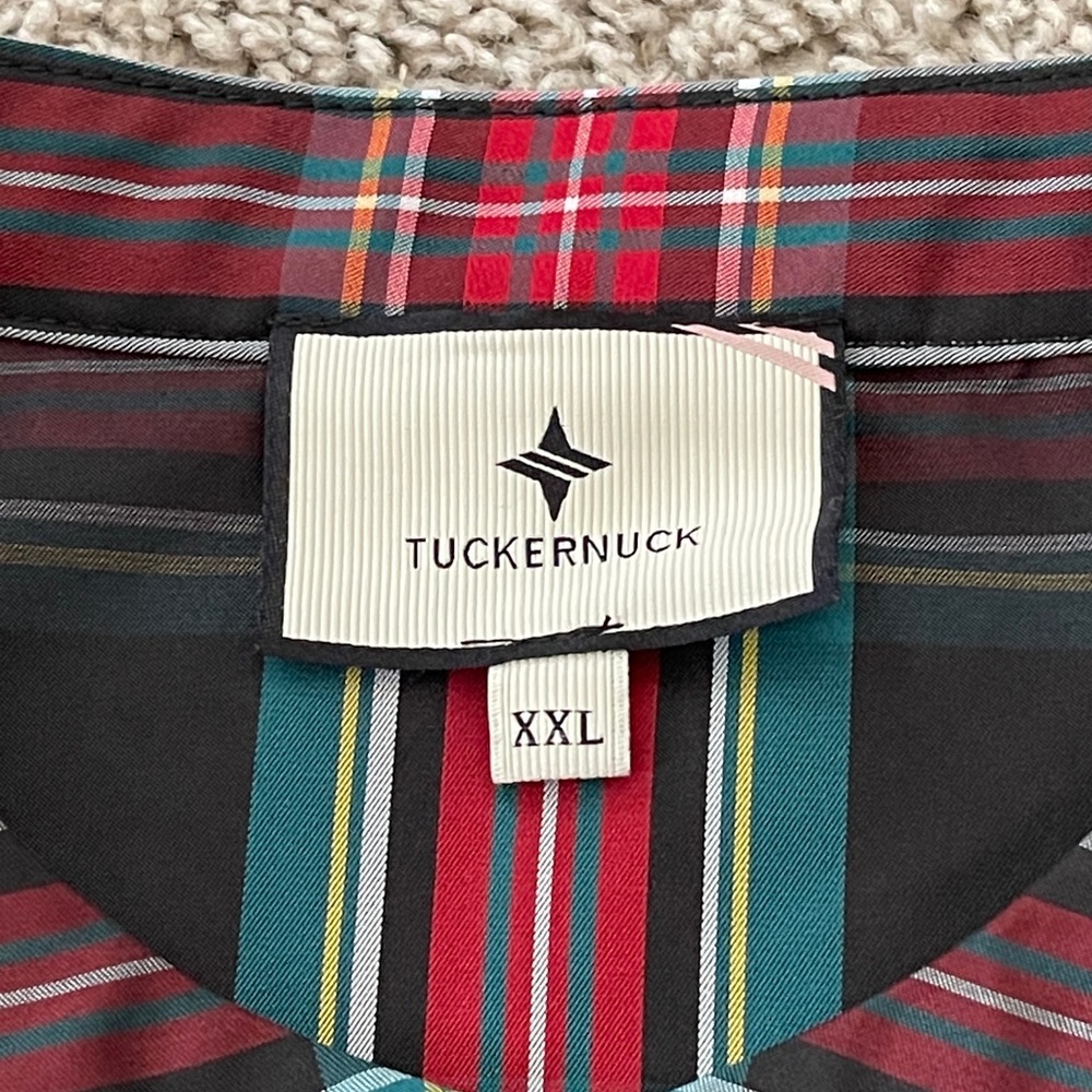 Tuckernuck Highland Tartan Royal Shirt Dress - Picture 5 of 11